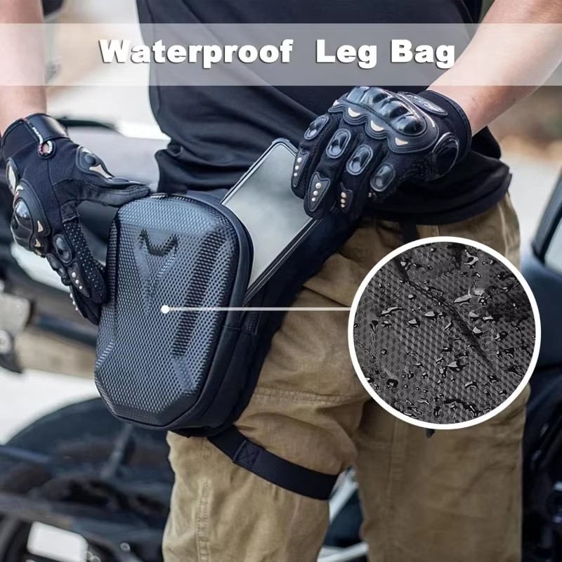 Motorcycle Gear Companies - 2026 Motorrad-Beintasche Wasserdichte Hüfttasche Crossbody-Tasche für