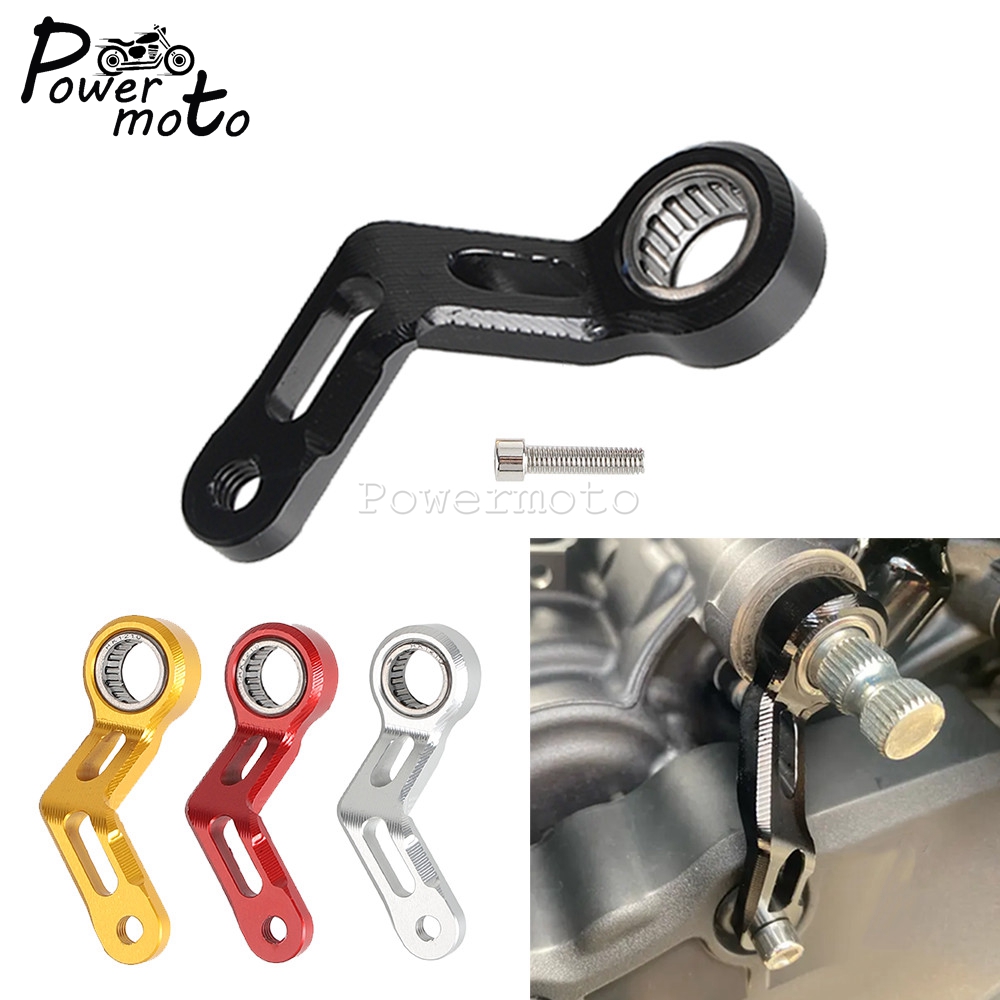 Motorcycle Gear Lever Extender - Motorrad Schalthebel Stabilisator Aluminium Shifter Unterstützung