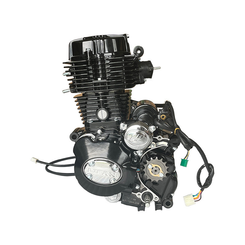 Motorcycle Gear Manufacturers - Offroad-Motorrad mit luftgekühltem, schwarzem, induktivem 167FMM-Motor