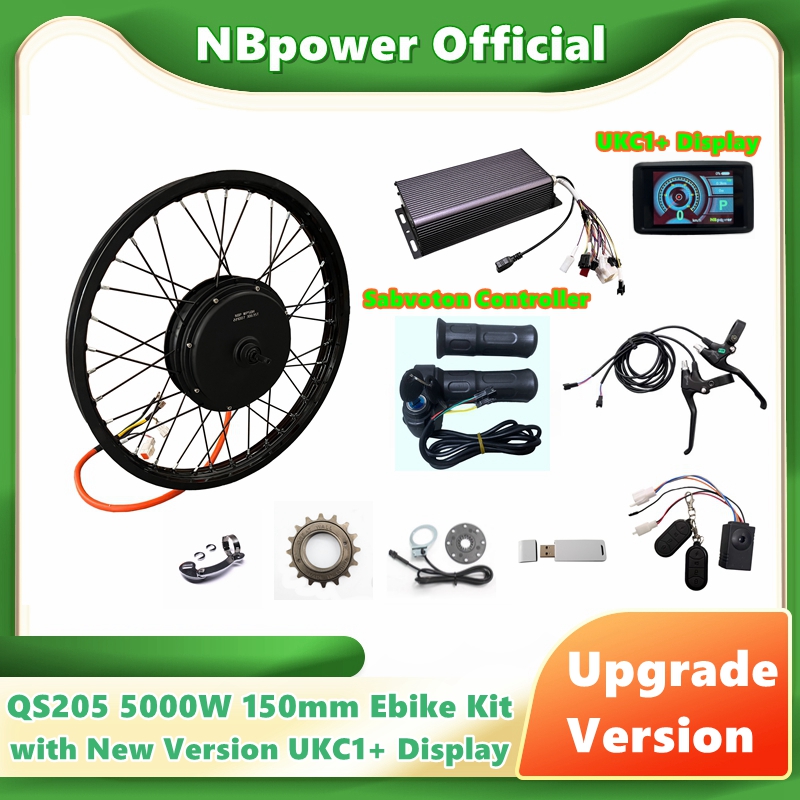 Motorcycle Gear Display - NBpower/QS205 5000 W V3 150 mm