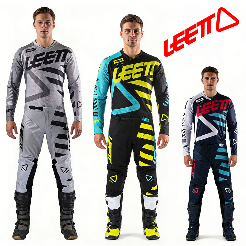 Motorcycle Gear For Sale - Motocross-Ausrüstungsset Grau mit Anpassbarem Namen und
