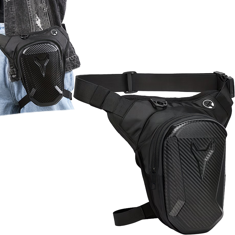 Motorcycle Gear Companies - Motorrad Beintasche Wasserdichte Hüfttasche Crossbody Biker