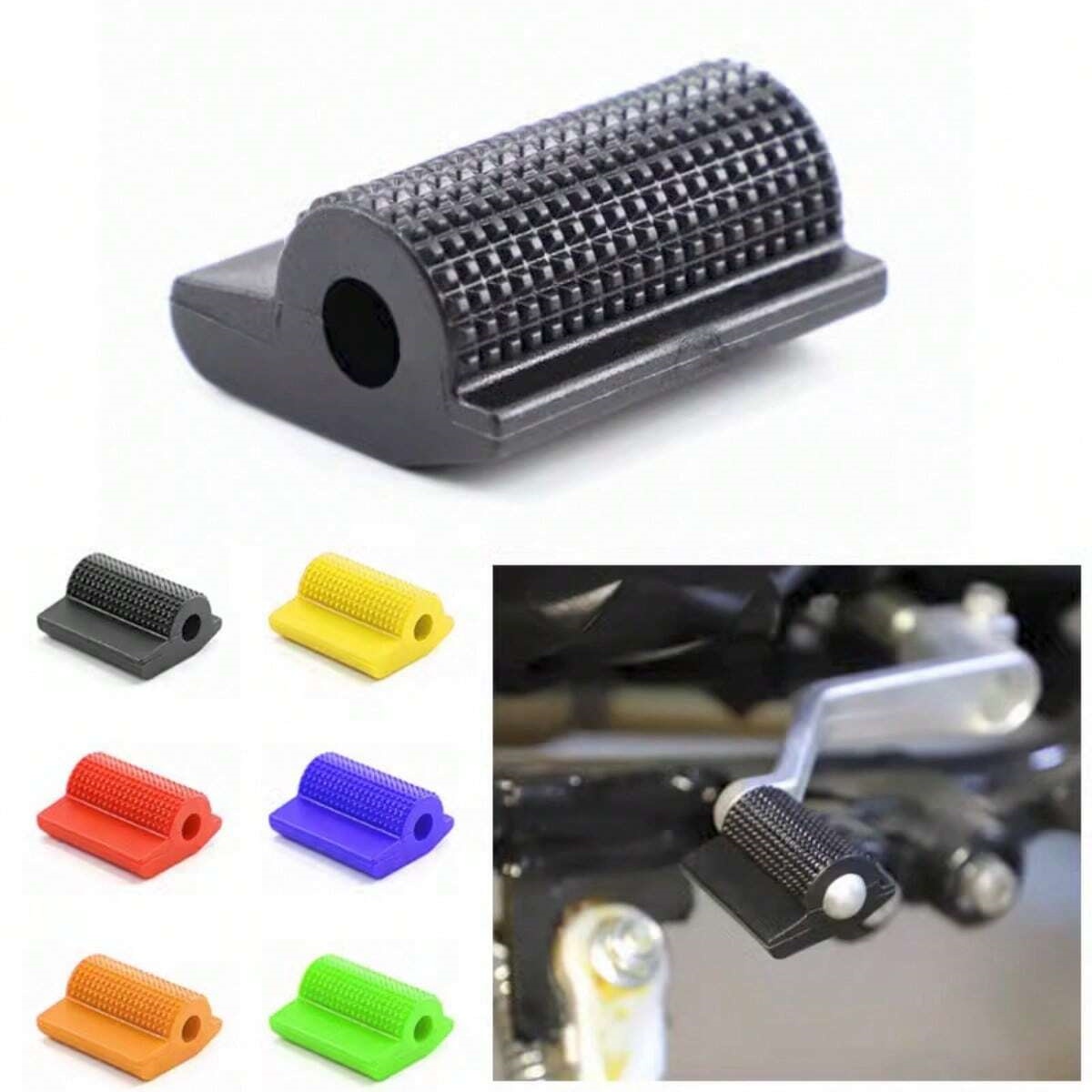 Motorcycle Gear Cover - 1 Stück Universeller Motorrad-Schalthebelüberzug, Gummi-Schaltstiefelschutz Rutschfester
