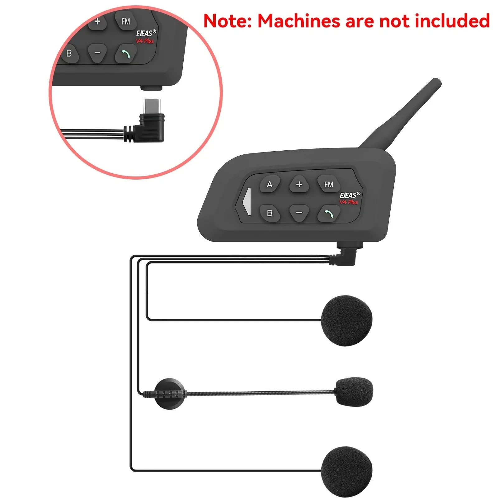 EJEAS V6 PRO /V4 PLUS Motorrad – Intercom Headset Helmet Bewertung und Preis