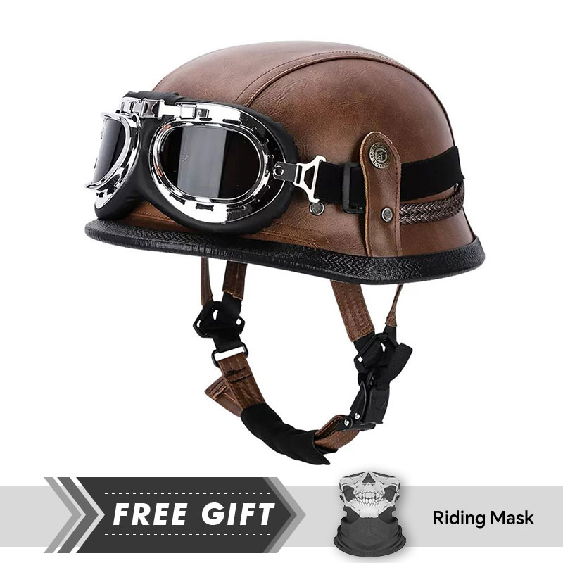 Klassische Half Face Helms chu – Motorcycle Gear Store Bewertung und Preis