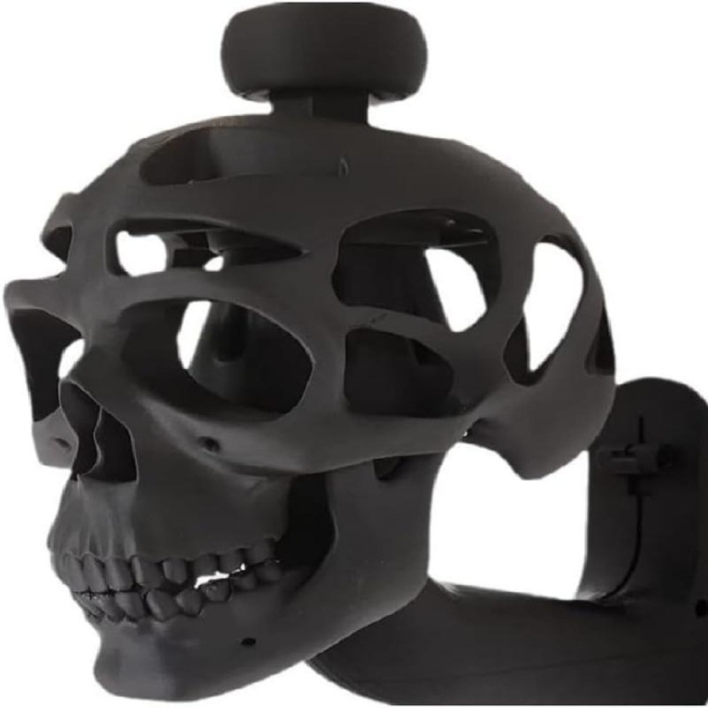Langlebiger 3D-Totenkopf-Helmh – Motorcycle Gear Display Rack Bewertung und Preis