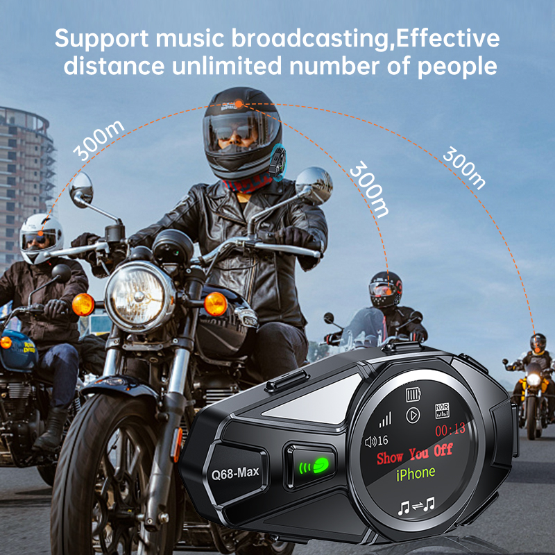 Q68 Max Motorrad Intercom Helm – Intercom Headset Helmet Bewertung und Preis