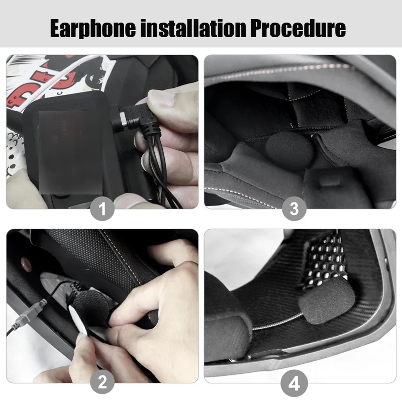 Ejeas v4 plus TYPE-C mikrofon  – Intercom Headset Helmet Bewertung und Preis