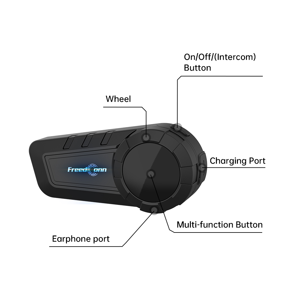 FreedConn KY PRO Motorradhelm  – Intercom Headset Helmet Bewertung und Preis