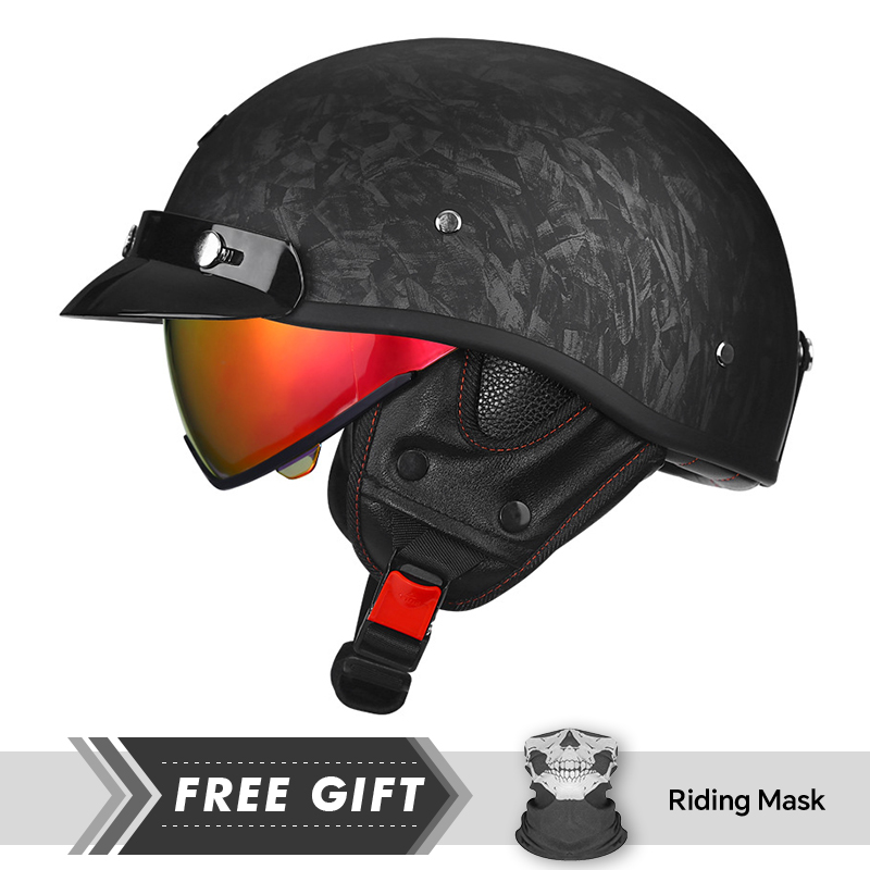 Halber Motorradhelm DOT ECE 1/ – Motorcycle Gear Store Bewertung und Preis