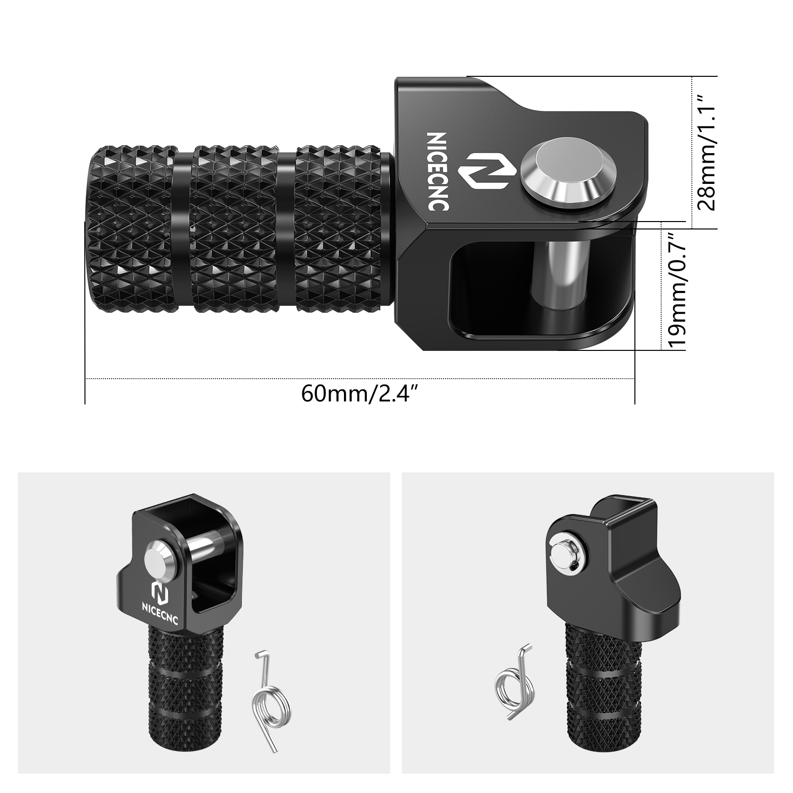 NICECNC Motorrad Einstellbare  – Motorcycle Gear Lever Extender Bewertung und Preis