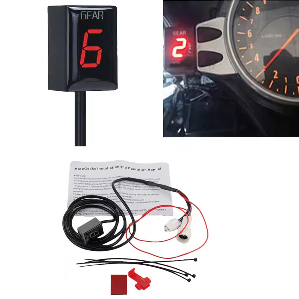 Für Triumph Tiger 800 ohne ABS – Motorcycle Gear Display Bewertung und Preis